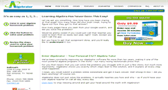 Desktop Screenshot of algebra-help.com